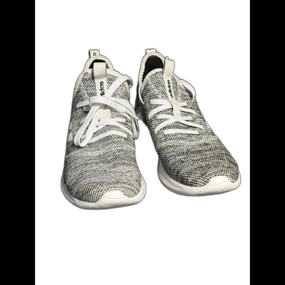 Adidas Cloudfoam Pure - Women's 8 - Core Black / Cloud - Good Condition